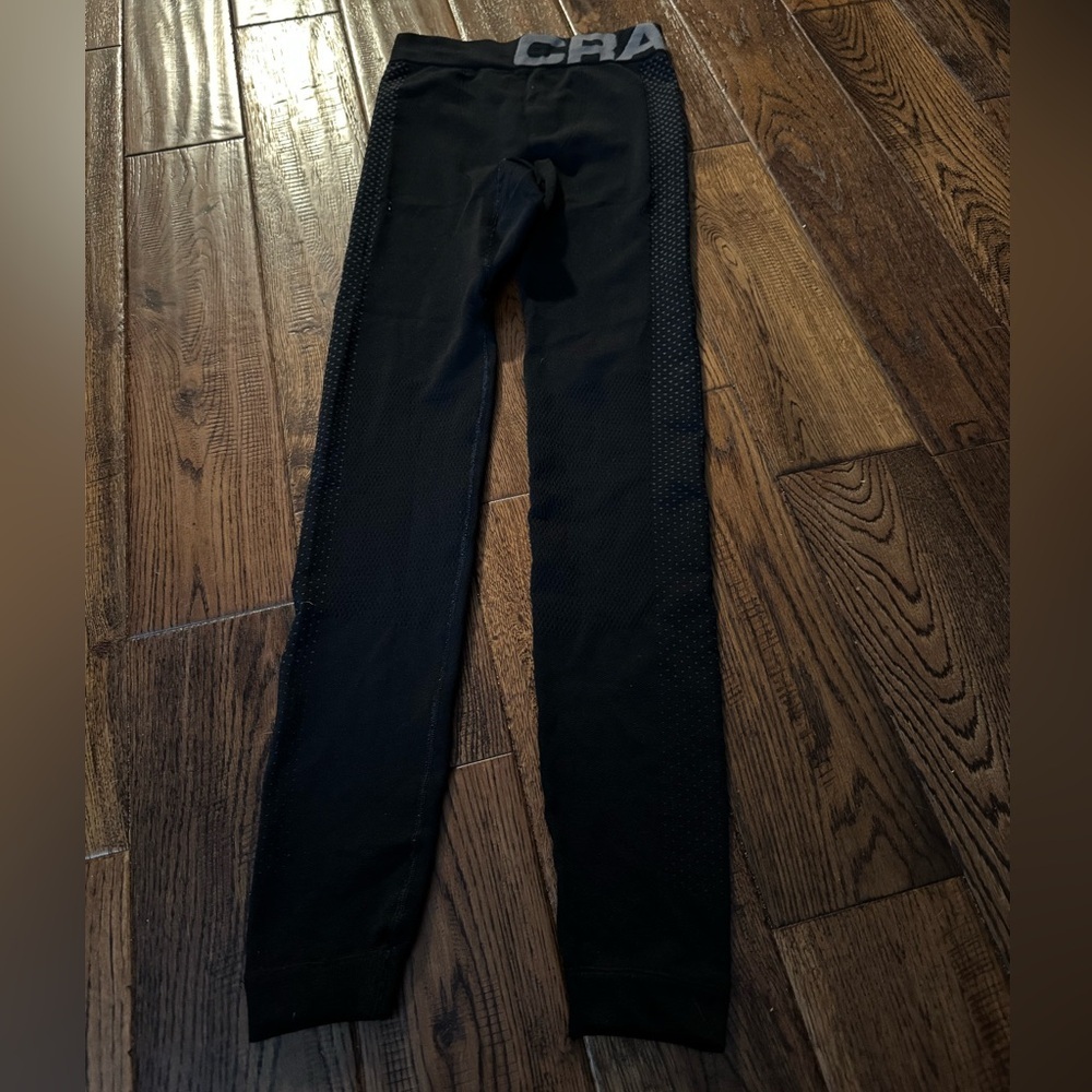 Craft Black Joggers with Mesh Detail Size Large